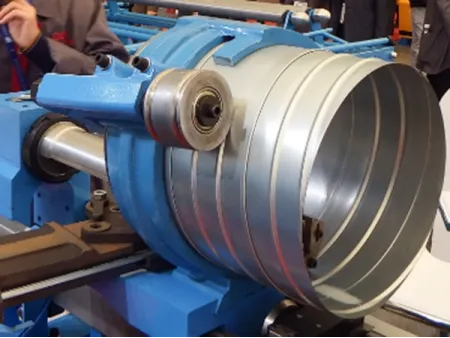 Станок для производства спирально-навивных воздуховодов