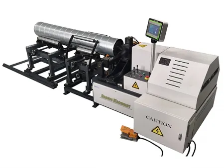 Станок для отбортовки кромок спиральных воздуховодов