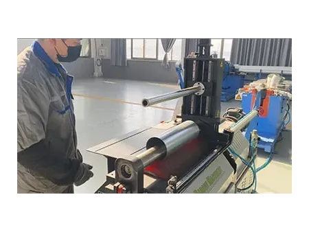 Двухвалковый листогиб с ЧПУ для производства воздуховодов