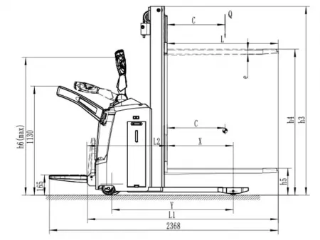 Электроштабелер