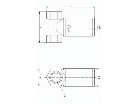 Пневматические клапаны 2/2-ходовые из нержавеющей стали
