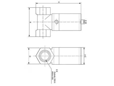 Пневматические клапаны 2/2-ходовые, латунные