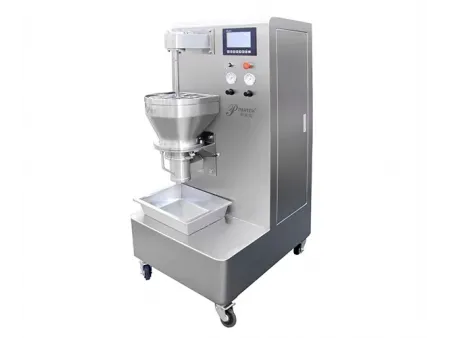 Вертикальный экструдер-гранулятор промышленного типа