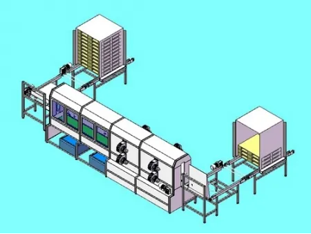 Машина для мойки пластиковых паллет