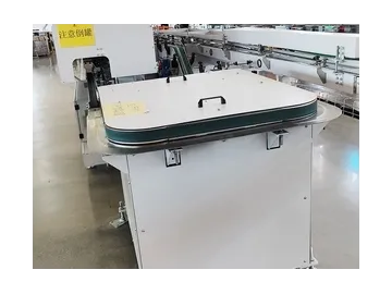 U-образный поворотный конвейер для корпусов банок