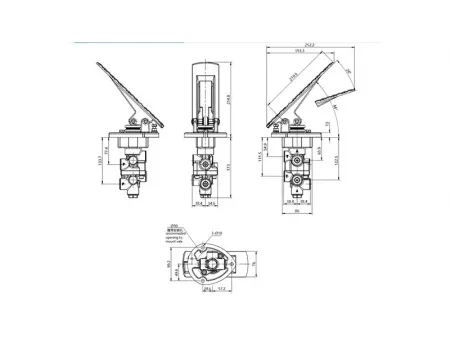 Тормозной клапан YBV-D