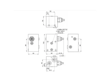Секционный гидрораспределитель SMWV-06