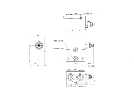 Секционный гидрораспределитель SMWV-08