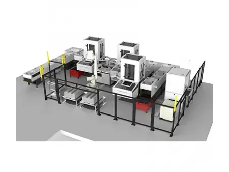 Роботизированная система для испытаний бетона на сжатие