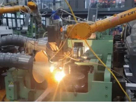 Высокопрочные стальные трубы, изготовленные методом лазерной сварки