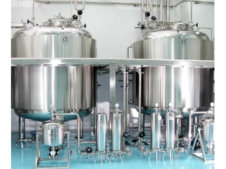 Санитарные резервуары и емкости из нержавеющей стали