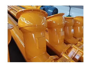 Шнековый транспортер для цемента