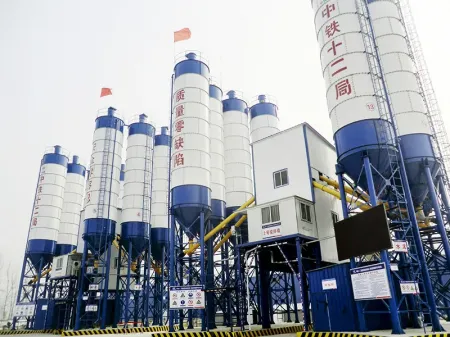 Стационарный бетонный завод