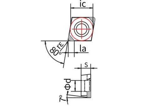 Токарные PCBN пластины типа CCGW