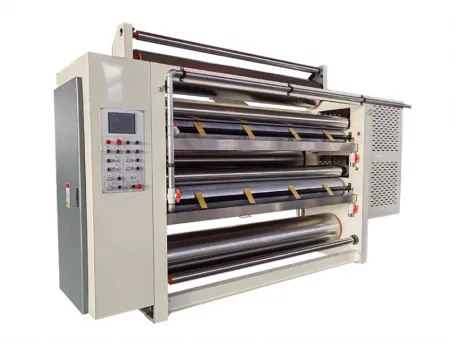 Клеепромазочная машина для пятислойного гофрокартона