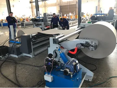 Машина для производства картонных гильз