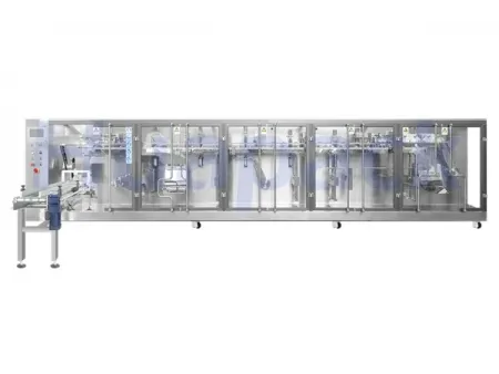 Машина для фасовки в готовые пауч-пакеты с 1 дозирующей головкой