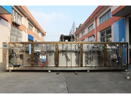 Машина для фасовки в готовые пауч-пакеты с 1 дозирующей головкой