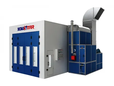 Окрасочно-сушильная камера для автобусов и грузовиков