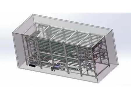 Автоматическая система расстойки с люльками