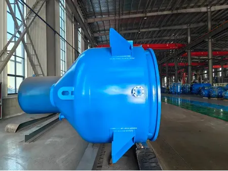 Эмалированный реактор с коническим днищем