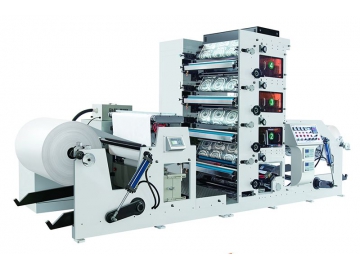 Стековая флексографская печатная машина, RY-1000