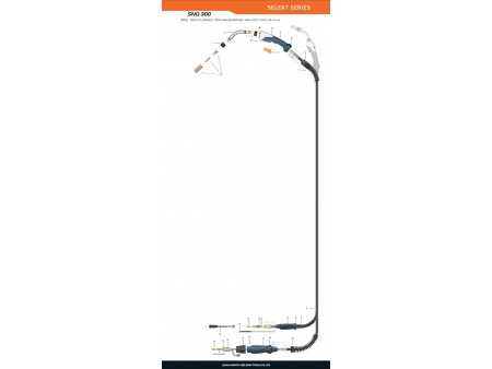 Сварочная горелка MIG/MAG SNQ400