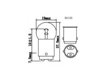 Лампа G18 R10W