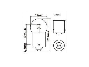 Лампа G18 R5W