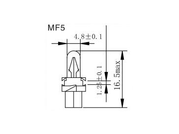 Лампа для приборной панели MF5/6/7/8/9