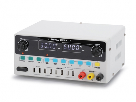 Линейный блок питания постоянного тока YIHUA 3005D V (30 В/5 А, один выход)