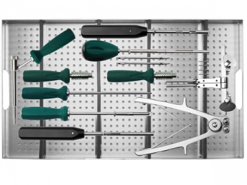 Набор инструментов для передней части шейного отдела  позвоночника