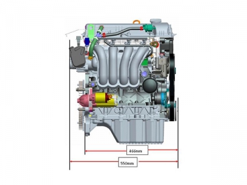 Бензиновый двигатель DVVT 1.3 л