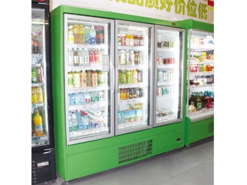 Холодильные / морозильные шкафы со стеклянными дверьми