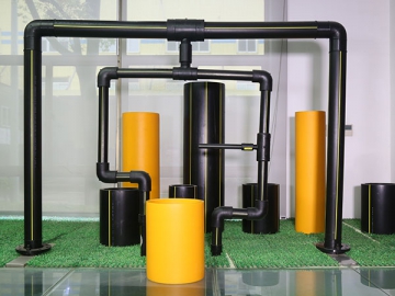Полиэтиленовые трубы и фитинги для наружных систем газоснабжения