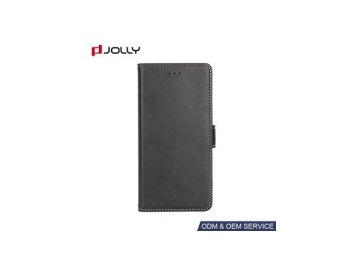 Легкий кожаный чехол-портмоне Huawei P9