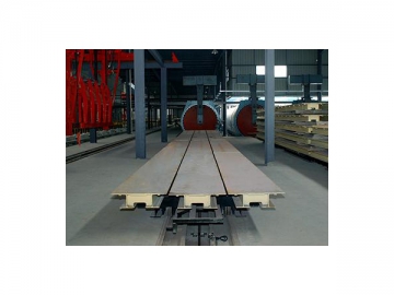 Боковой борт формы для газобетона