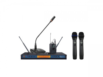 Беспроводная разнесенная микрофонная система UHF                          ER-5900