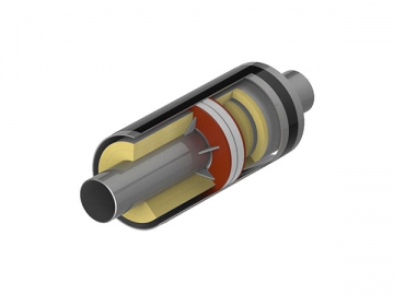 Трубы и фасонные изделия ВУС  Система паровых трубопроводов в ВУС изоляции